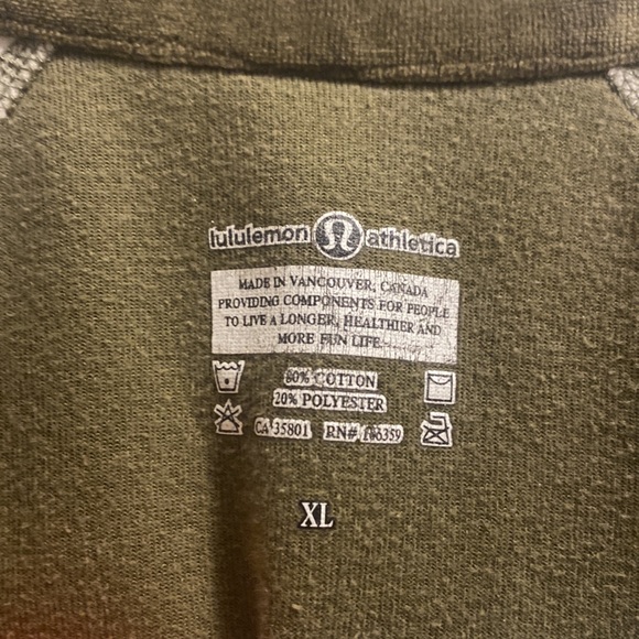 Lululemon zip up - Picture 2 of 2
